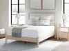 Ashley Furniture B2615B4 Ashley Furniture B2615B4 Cadmori - Queen Upholstered Panel Bed - Two-tone