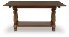 Ashley Furniture T609-4 Sturlayne - Flip Top Sofa Table - Brown