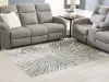 Ashley Furniture R407432 Verland - 5' x 7' Washable Rug - Gray / White