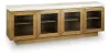 Ashley Furniture A4000731 Adanworth - Accent Cabinet - Light Brown / Gray