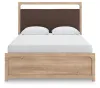 Ashley Furniture PCB1360B4 Kinlanni - Queen Upholstered Panel Bed - Tan