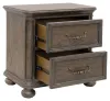 Pulaski Furniture P412140 Saddle Creek - Drawer Nightstand - Timber Brown