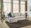 Jackson Furniture Industries 1345/42/75-11 Harper - 2 Piece Sofa Chaise With LSF Chaise - Oyster