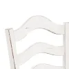 Liberty Furniture 244-B200024 Magnolia Manor - Ladder Back Counter Chair - Antique White