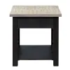 Liberty Furniture 422-OT1022 Heatherbrook - Drawer End Table - Charcoal & Ash