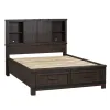 Liberty Furniture 759-BR-KBB Liberty Furniture 759-BR-KBB Thornwood Hills - King Bookcase Bed - Rock Beaten Brown