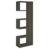 CoasterEveryday 800552 Joey - 5-Shelf Bookshelf - Weathered Gray