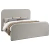 Coaster Fine Furniture 302052Q Wren - Upholstered Queen Platform Bed - Gray