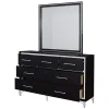 New Classic 00-B1891-DM New Classic 00-B1891-DM Ava - Dresser & Mirror - Black