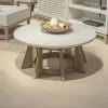 Liberty Furniture 465-OT1011 Berkley Square - Round Cocktail Table - Linen & Khaki