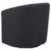 Coaster Fine Furniture 903223 Mossbrook - Fabric Upholstered Swivel Accent Chair - Anthracite