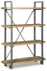 Ashley Furniture A4000045 Forestmin - Bookcase - Brown / Black