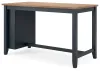 Ashley Furniture D399/13/124(2) Ashley Furniture D399/13/124(2) Gesthaven - 5 Pc. - Rectangular Dining Room Counter Table, 4  Barstools - Natural / Blue