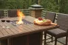 Ashley Furniture P750P5 Paradise Trail - 5 Pc. - Outdoor Counter Height Dining Table With 4 Barstools - Medium Brown