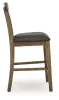 Ashley Furniture PCD592-124 Urbinforte - Upholstered Barstool (Set of 2) - Light Brown