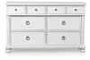 Ashley Furniture PCB823-31 Ashley Furniture PCB823-31 Rowlenstown - Dresser - Antique White