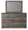 Ashley Furniture B2587B1 Ashley Furniture B2587B1 Ralinksi - Dresser, Mirror - Gray