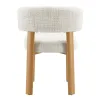 ACME DN07071 Ogin - Side Chair (Set of 2) - Beige & Gray