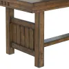 Samuel Lawrence Furniture S917-DR-K1 Seneca - Trestle Dining Table with an 18