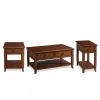 Riverside Furniture 51702 Campbell - Cocktail Table - Burnished Cherry