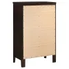 CoasterEveryday 202095 Carlton - 5-Drawer Bedroom Chest - Cappuccino