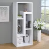 CoasterEveryday 800330 Velma - Multipurpose TV Stand And Bookshelf - White