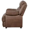 Coaster Fine Furniture 508283 Ellington - Upholstered Padded Arm Accent Chair - Dark Brown