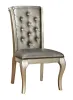 Furniture of America CM3219SC-2PK Amina - Side Chair (Set of 2) - Champagne