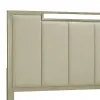 Samuel Lawrence Furniture S952-BR-K1 Kendall - Queen Upholstered Panel Bed - Light Brown