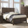 Intercon TR-BR-3665Q-DWS-C Intercon TR-BR-3665Q-DWS-C Transitions - Queen Standard Bed - Driftwood / Sable