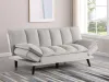 Coaster Fine Furniture 360017 Laredo - Upholstered Tufted Convertible Sofa Bed - Light Gray