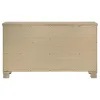 Coaster Fine Furniture 225103 Oakglen - 6-Drawer Bedroom Dresser - Weathered Oak