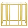 Coaster Fine Furniture 723608-S3 Adri - 3 Piece Coffee And End Table Set - Matte Brass