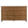 Liberty Furniture 336-BR31 Liberty Furniture 336-BR31 Harrison Heights - 6 Drawer Dresser - Sienna