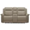 Liberty Furniture 7030CS-23P Cora - Loveseat With Console P3 & ZG - Aline Cashmere