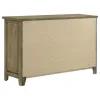 Coaster Fine Furniture 207533 Hazlewood - 6-Drawer Bedroom Dresser Cabinet - Vineyard Oak