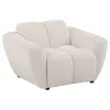 Coaster Fine Furniture 509303 Destino - Chenille Upholstered Splayed Arm Accent Chair - Greige