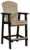 Ashley Furniture P211-130 Fairen Trail - Tall Barstool (Set of 2) - Black / Driftwood