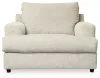 Ashley Furniture 9510423 Soletren - Chair and a Half - Stone