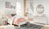 Ashley Furniture EB1811-131 Paxberry - Six Drawer Dresser - Vinyl-Wrapped - Whitewash