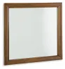 Ashley Furniture B615/31/36/46/82/97/92(2) Ashley Furniture B615/31/36/46/82/97/92(2) Lyncott - 7 Pc. - Dresser, Mirror, Chest, King Upholstered Bed, 2 Nightstands - Brown