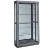 Pulaski Furniture P021793 Pulaski Accents - Sliding Door Curio Cabinet - Medium Wood