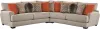 Jackson Furniture Industries 4498/63/59/73-36 Ava - 3 Piece Sectional - Cashew