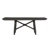 Liberty Furniture 152-CD-TRS Double Bridge - Trestle Table - Dark Chestnut