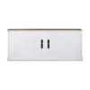 Liberty Furniture 244-TV84 Magnolia Manor - 4 Doors TV Console - Antique White