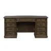 Liberty Furniture 487-HOJ-JED Amelia - Jr Executive Desk - Antique Toffee