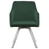CoasterElevations 193372GRN Arika - Velvet Upholstered Swivel Dining Arm Chair - Green