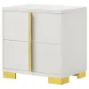 Coaster Fine Furniture 222932 Marceline - 2-Drawer Nightstand - White