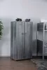 Furniture of America CM-AC562 Zaheera - Large Locker - Silver
