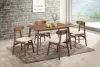 New Classic 40-331N-D4C Morocco - 5 Piece Dining Room Set (Rectangle Dining Table & 4 Chairs) - Natural